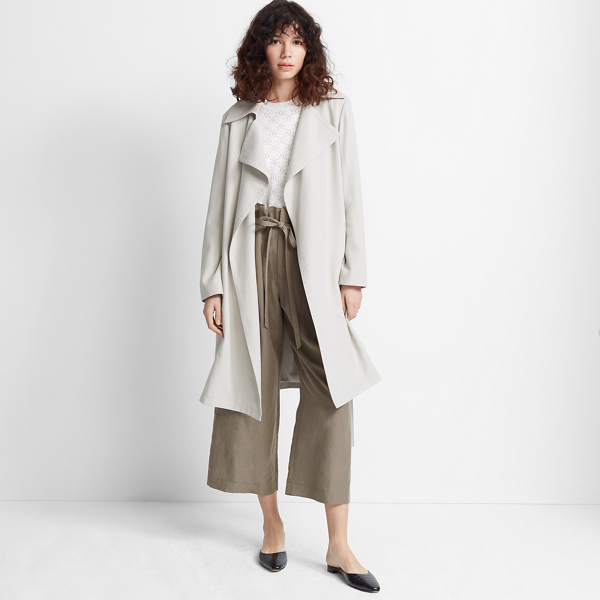 club monaco claudine trench coat