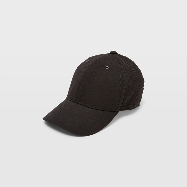 seersucker baseball cap