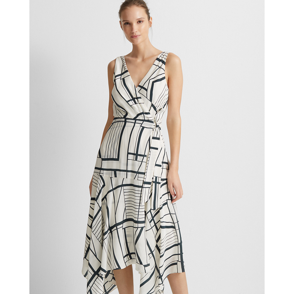 club monaco wrap dress